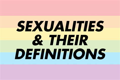 What are 15 sexualities?